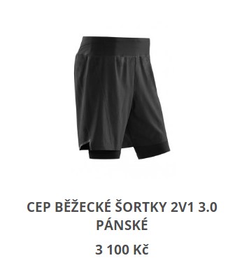 CEP Běžecké šortky Best4Run 